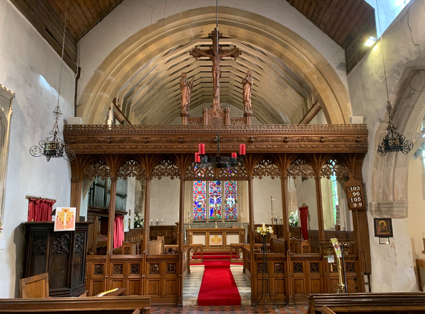 The rood screen